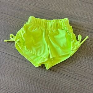 Five the Label Vibrant Neon Green Kids' Shorts